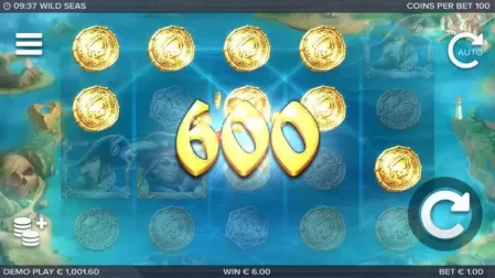 Wild Seas slot screenshot 3
