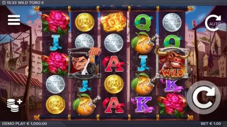 Wild Toro 2 slot screenshot 1
