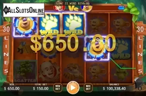Win screen 3. Wild Vick from KA Gaming