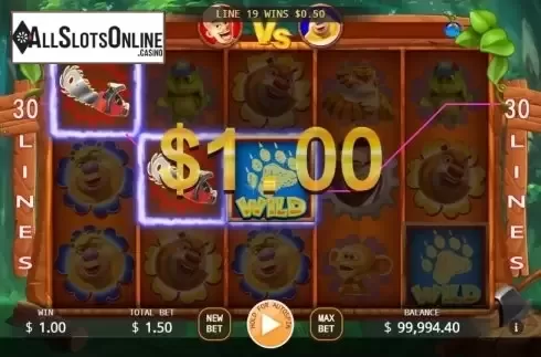 Win screen 2. Wild Vick from KA Gaming