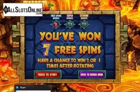 Win screen 4. Zuma (PlayStar) from PlayStar