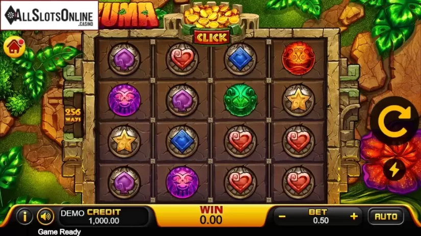 Reel screen. Zuma (PlayStar) from PlayStar