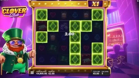 Clover Club slot screenshot 4
