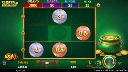 Clover Coins 3×3 slot screenshot 4