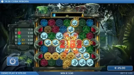 Coba Reborn slot screenshot 4