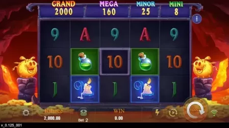 Devil Fire 2 slot screenshot 1