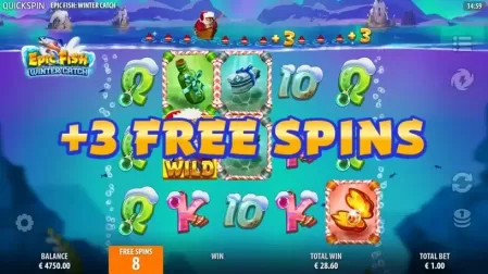 Epic Fish Winter Catch slot screenshot 4