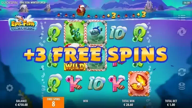 Epic Fish Winter Catch slot screenshot 4