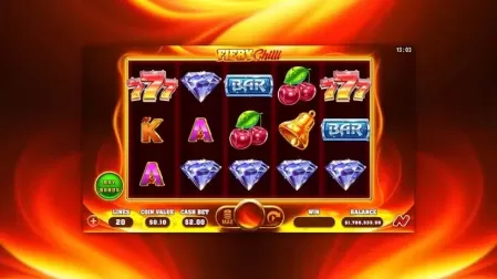 Fiery Chilli slot screenshot 1