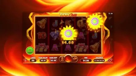 Fiery Chilli slot screenshot 2