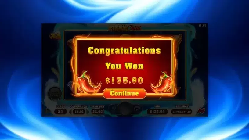 Fiery Chilli slot screenshot 6