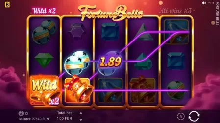 Fortune Bells slot screenshot 3