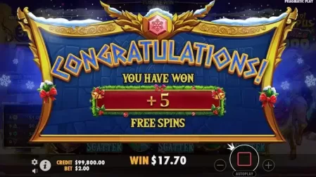 Gates of Olympus Xmas 1000 slot screenshot 5