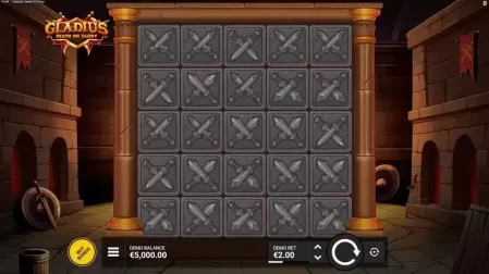 Gladius Death or Glory slot screenshot 1