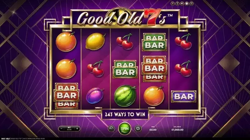 Good Old 7's slot screenshot 1