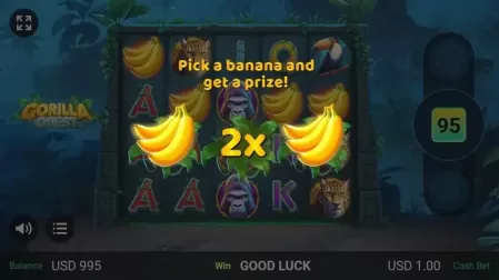 Gorilla Quest slot screenshot 4