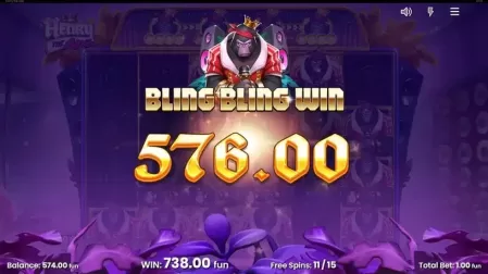 Henry The Ape slot screenshot 4
