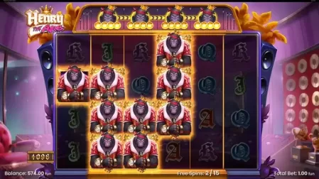 Henry The Ape slot screenshot 3
