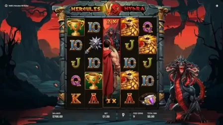 Hercules VS Hydra slot screenshot 4