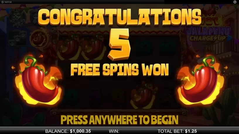 Hot Jalapeno Charge Up slot screenshot 4