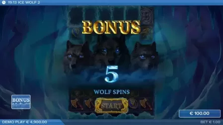 Ice Wolf 2 slot screenshot 2