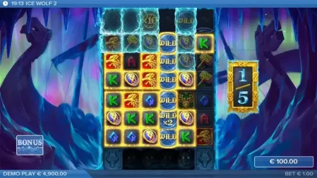 Ice Wolf 2 slot screenshot 3