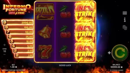 Inferno Fortune InstaStrike slot screenshot 2
