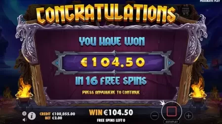 Kingdom of Asgard slot screenshot 9