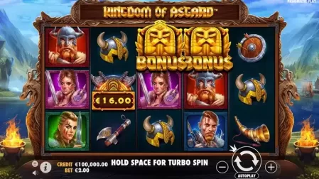 Kingdom of Asgard slot screenshot 1