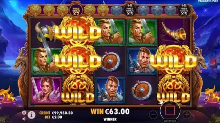 Kingdom of Asgard slot screenshot 8
