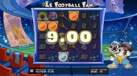 Le Football Fan slot screenshot 4