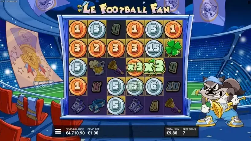 Le Football Fan slot screenshot 