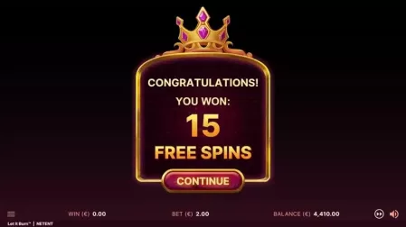 Let It Burn slot screenshot 2