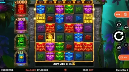 MexoMax 2 WildEnergy MultiMax slot screenshot 1