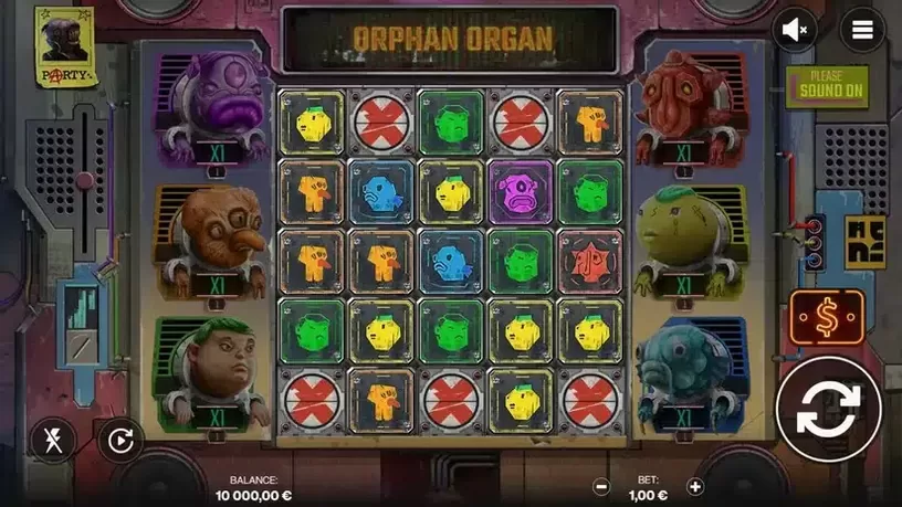 Orphan Organ slot screenshot 1