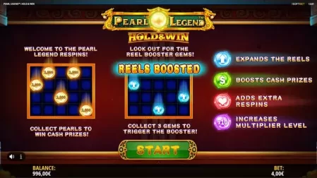 Pearl Legend: Hold&Win slot screenshot 3