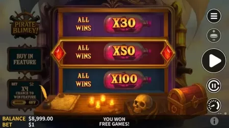 Pirate Blimey slot screenshot 3