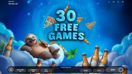 Sloth Game slot screenshot 3