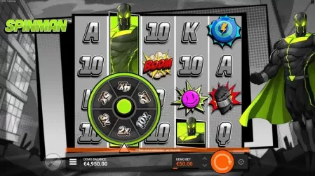 Spinman slot screenshot 2