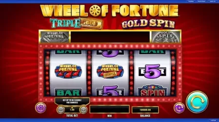 Wheel of Fortune slot screenshot 1