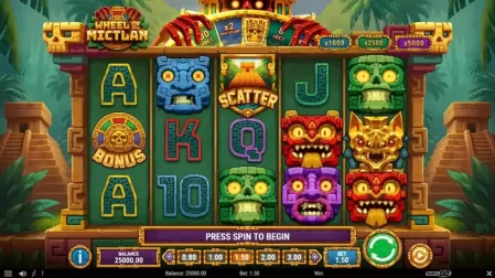 Wheel of Mictlan slot screenshot 1