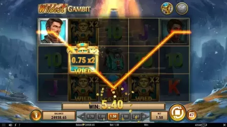 Wildest Gambit slot screenshot 4