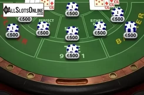 Game Screen 4. Baccarat (Playtech) from Playtech