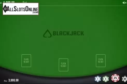 Game Workflow screen . Blackjack (Relax) from Relax Gaming