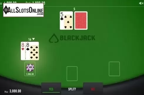 Game Process Screen. Blackjack (Relax) from Relax Gaming
