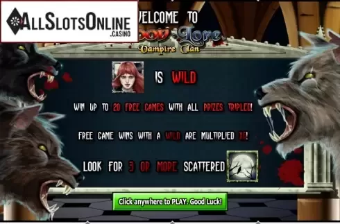 Game features. Bloodlore Vampire clan from NextGen