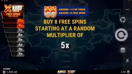 Bolt X UP slot screenshot 5