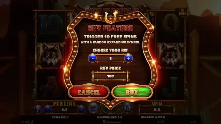 Book Of Rampage slot screenshot 3