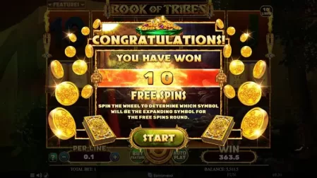 Book Of Tribes slot screenshot 5