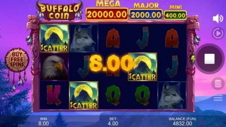 Buffalo Coin: Hold The Spin slot screenshot 3